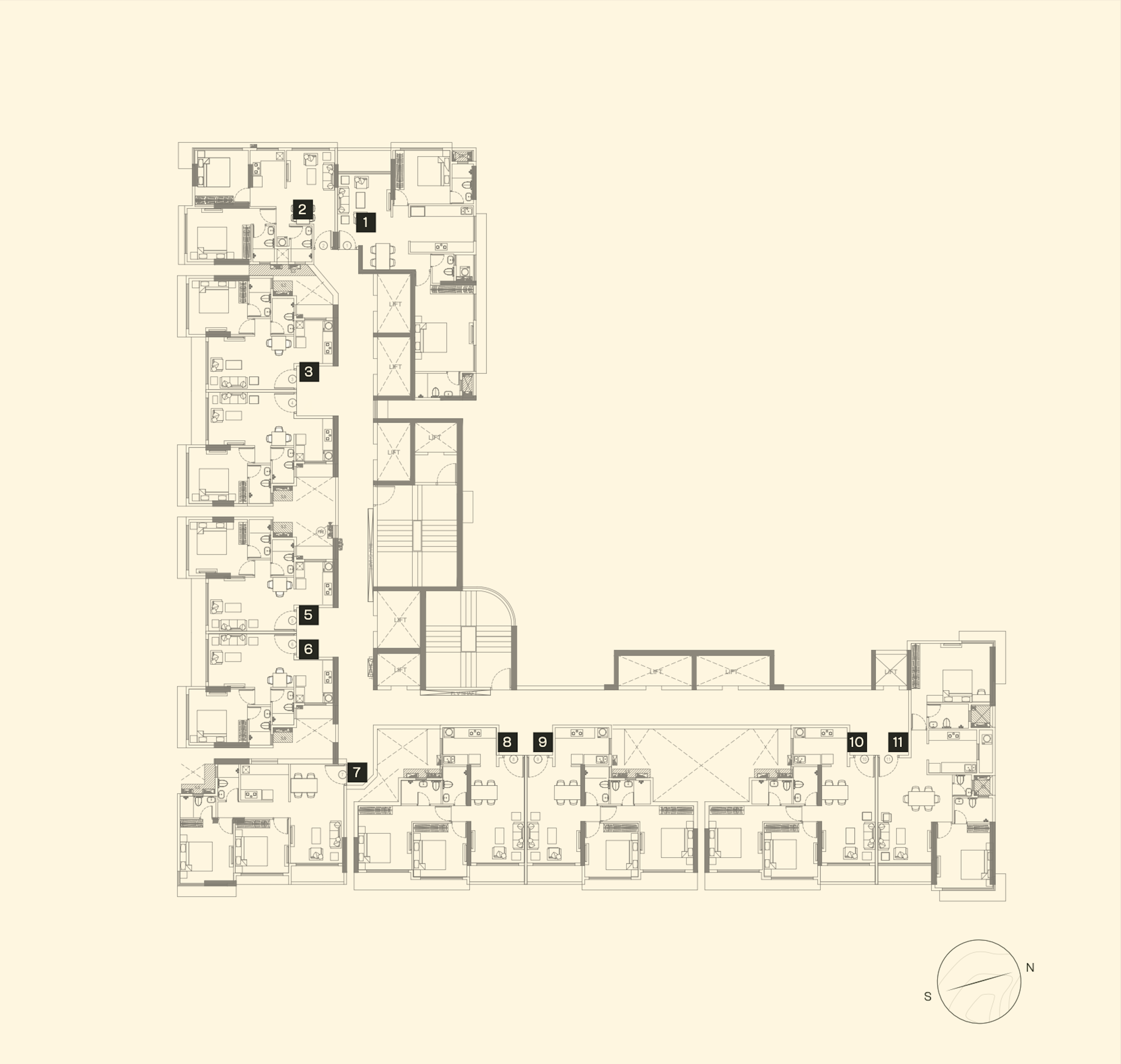 Typical Floor Plan B